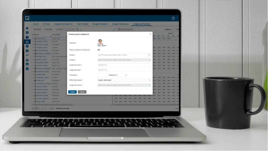 Now even more efficient: Our assignment planning